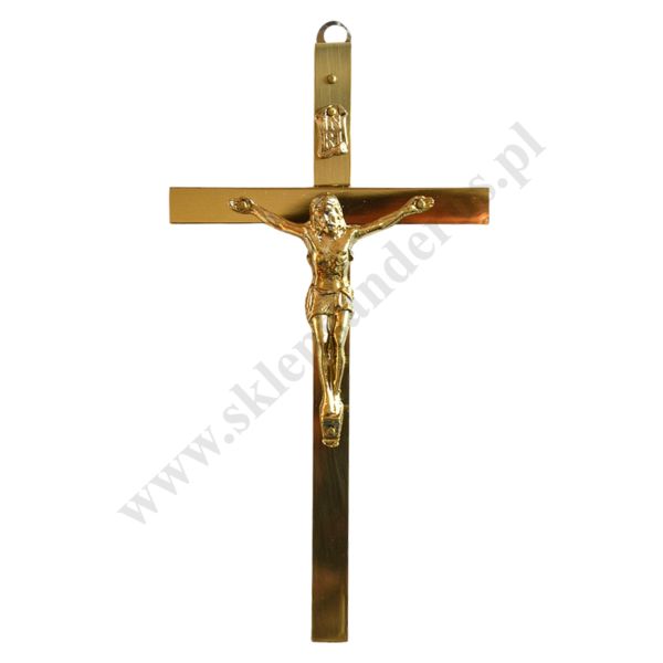 KRZYŻ METALOWY - wys. 16 cm - 332247