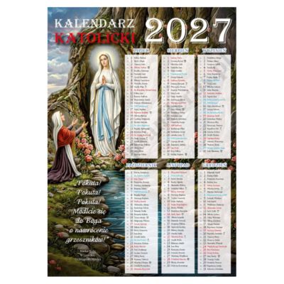 KALENDARZ DWUSTRONNY NA ROK 2027 - 3118