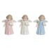 ANIOŁEK PORCELANOWY - wys. 9.7 cm - mix wzorów - 10236