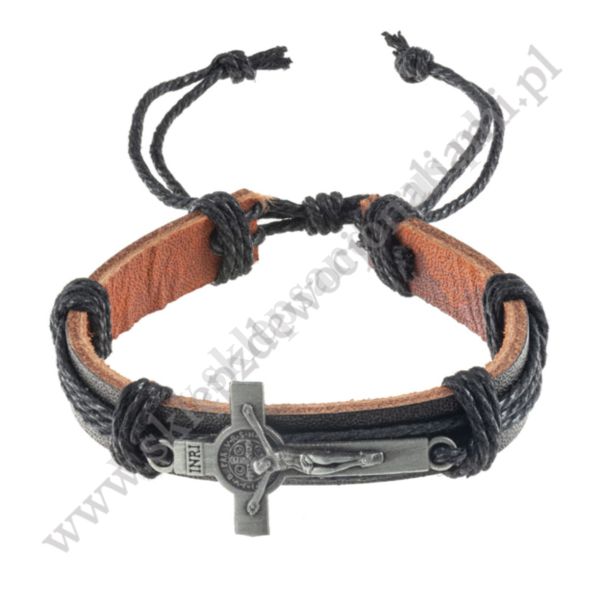 BRANSOLETKA Z KRZYŻYKIEM ŚW.BENEDYKTA - 67034