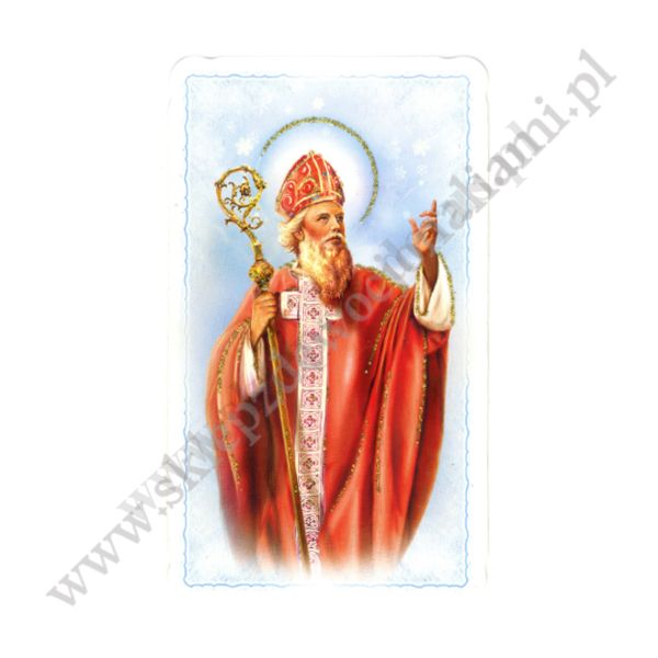 ŚWIĘTY MIKOŁAJ - obrazek 6.5 x 11 cm - paczka 100 szt - 87930