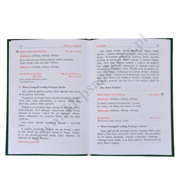 LEKCJONARZ MSZALNY - TOM 9 - FORMAT A4