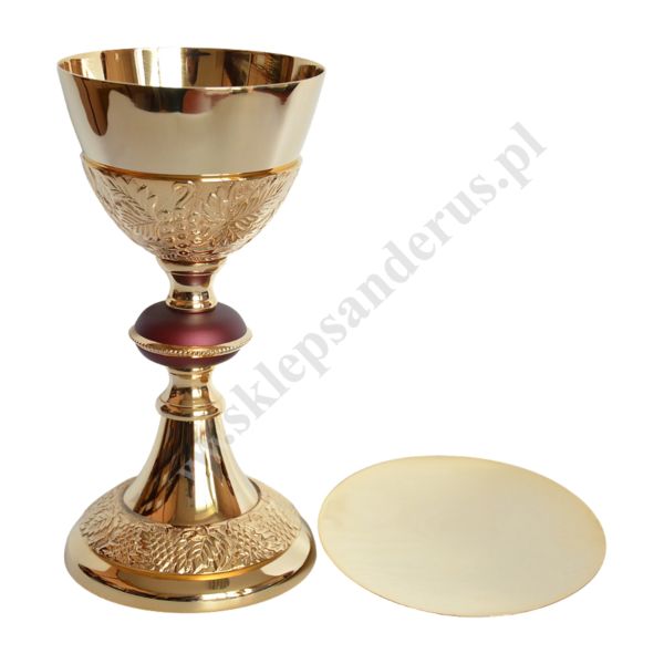 KIELICH MSZALNY + PATENA - 37898