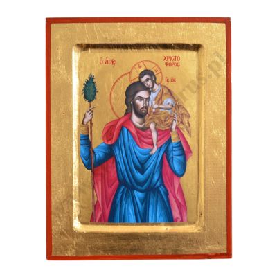 ŚWIĘTY KRZYSZTOF - ikona 18 x 23.2 cm - 60281