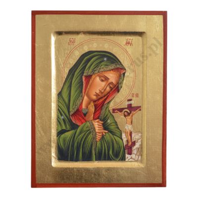 MATKA BOŻA BOLESNA - ikona 18 x 23.5 cm - 90267