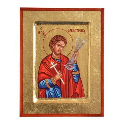 ŚW. SEBASTIAN - ikona 14 x 18 cm - 67175
