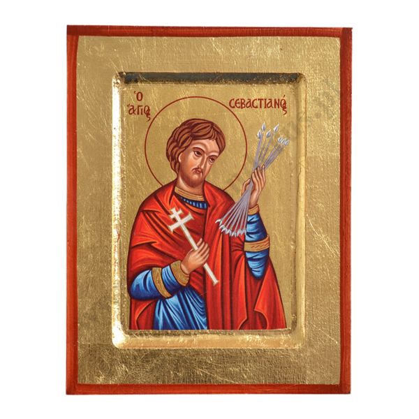 ŚW. SEBASTIAN - ikona 14 x 18 cm - 67175