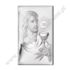 JEZUS EUCHARYSTYCZNY - OBRAZEK SREBRNY - 81287/3XL