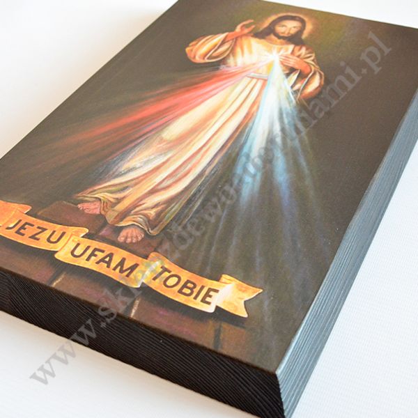 JEZU UFAM TOBIE - ikona 25.8 x 37.8 cm - 0677