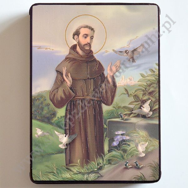 ŚWIĘTY FRANCISZEK - ikona 12 x 16.5 cm - 3625-B