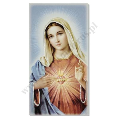 SERCE MATKI BOŻEJ - obrazek 12 x 24 cm - ES05191255