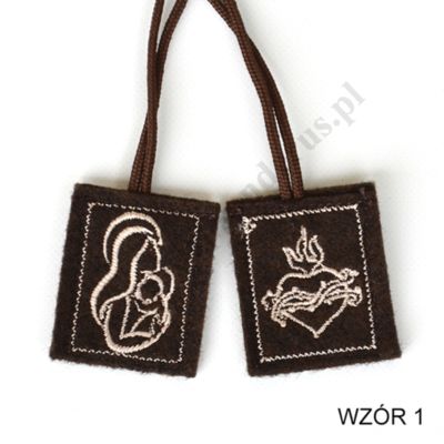SZKAPLERZ KARMELITAŃSKI - dwa wzory - 61595