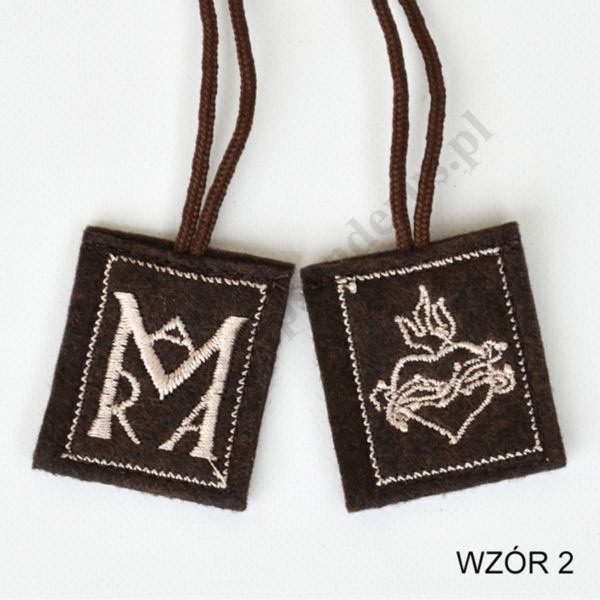 SZKAPLERZ KARMELITAŃSKI - dwa wzory - 61595