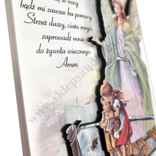 ANIOŁ STRÓŻ - obrazek 10 x 15 cm - ES0532582P