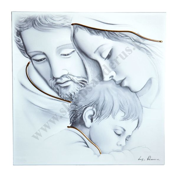 ŚWIĘTA RODZINA - obrazek 30 x 30 cm - ES0518381D