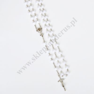 RÓŻANIEC SERCA BIAŁE - 51419