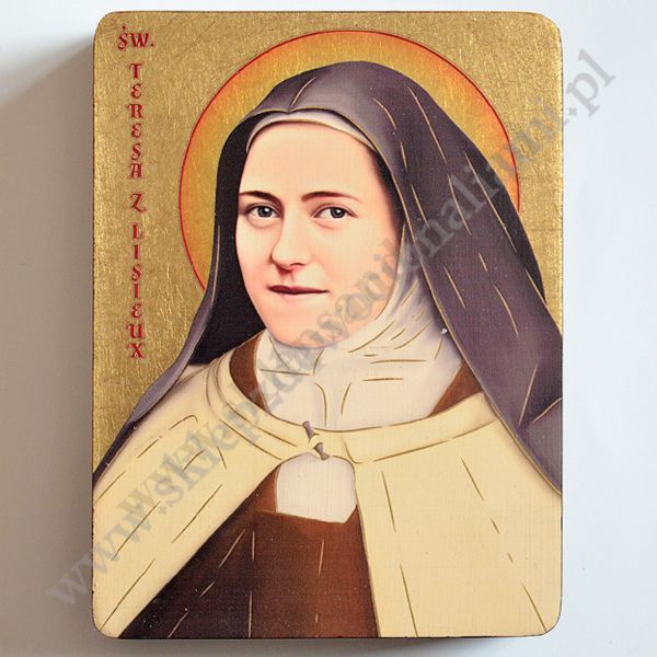 ŚWIĘTA MATKA TERESA Z LISIEUX - ikona 12 x 16 cm 4072-B