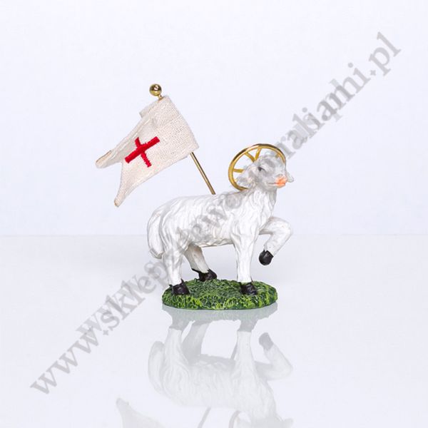 BARANEK WIELKANOCNY STOJĄCY - wys. 4 cm - 69579