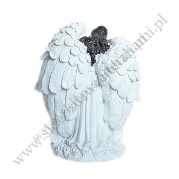 SZOPKA - ANIOŁ I ŚWIĘTA RODZINA - wys. 20 cm - 83049