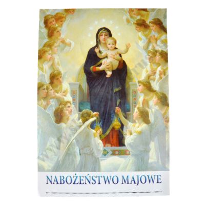 PLAKAT - NABOŻEŃSTWO MAJOWE - format 33 x 48 cm - 84088