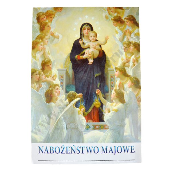 PLAKAT - NABOŻEŃSTWO MAJOWE - format 33 x 48 cm - 84088