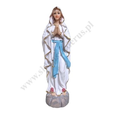 MATKA BOŻA Z LOURDES - figurka wys. 19.5 cm - A1391