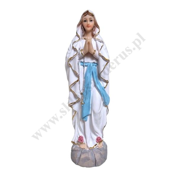 MATKA BOŻA Z LOURDES - figurka wys. 19.5 cm - A1391