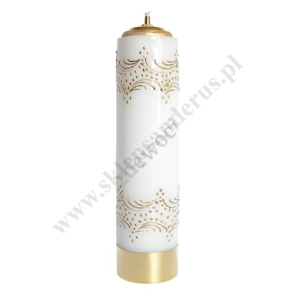 ŚWIECA OŁTARZOWA OLEJOWA - wys. 30 cm - 83875
