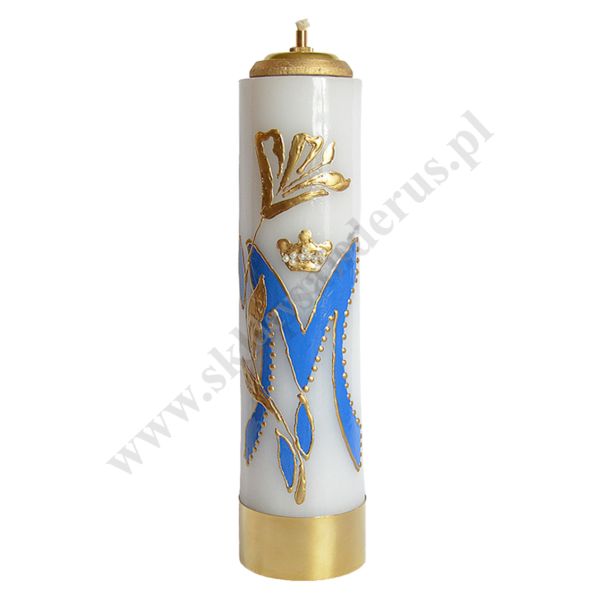 ŚWIECA OŁTARZOWA OLEJOWA - wys. 30 cm - 87311