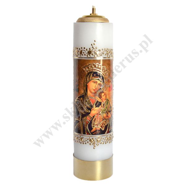 ŚWIECA OŁTARZOWA OLEJOWA - wys. 30 cm - 85856