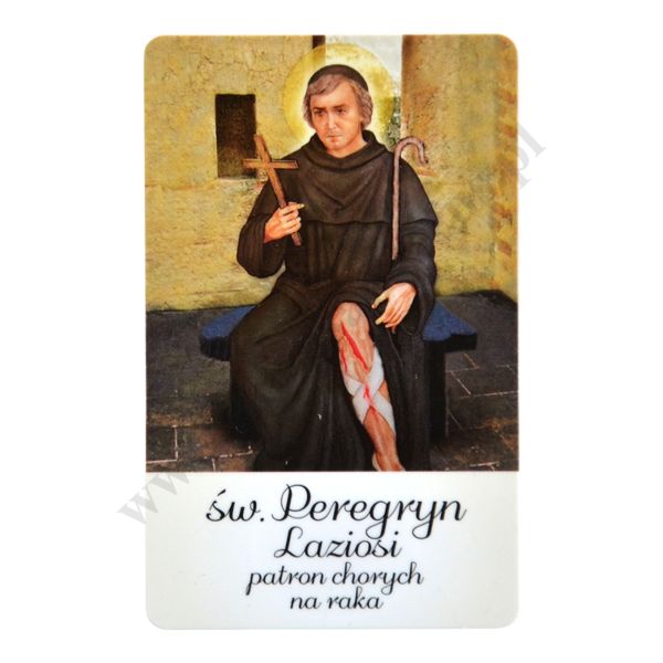 ŚWIĘTY PEREGRYN LAZIOSI - biznes karta - 72037