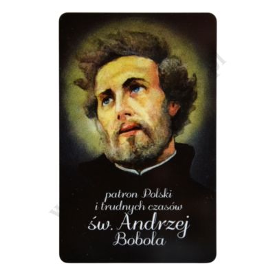 ŚWIĘTY ANDRZEJ BOBOLA - biznes karta - 72648