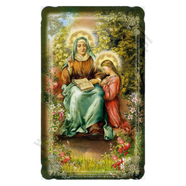 ŚWIĘTA ANNA - obrazek 6.4 x 10.6 cm - paczka 100 szt. - 74399