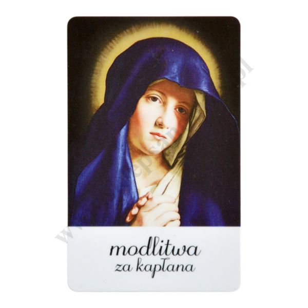 MODLITWA ZA KAPŁANA - biznes karta - 65205