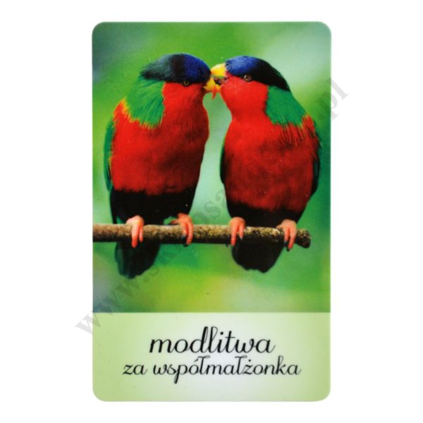 MODLITWA O WSPÓŁMAŁŻONKA - biznes karta - 65203