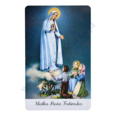MATKA BOŻA FATIMSKA - biznes karta - 62849