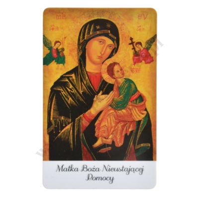 MATKA BOŻA NIEUSTAJĄCEJ POMOCY - biznes karta - 64094
