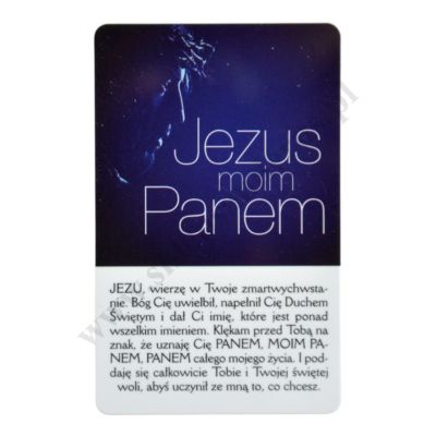 JEZUS MOIM PANEM - biznes karta - 63460