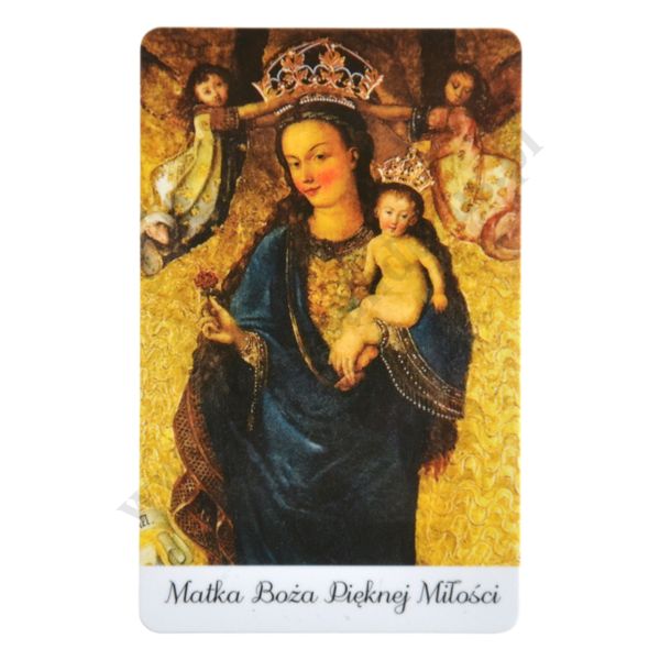 MATKA BOŻA PIĘKNEJ MIŁOŚCI - biznes karta - 38521