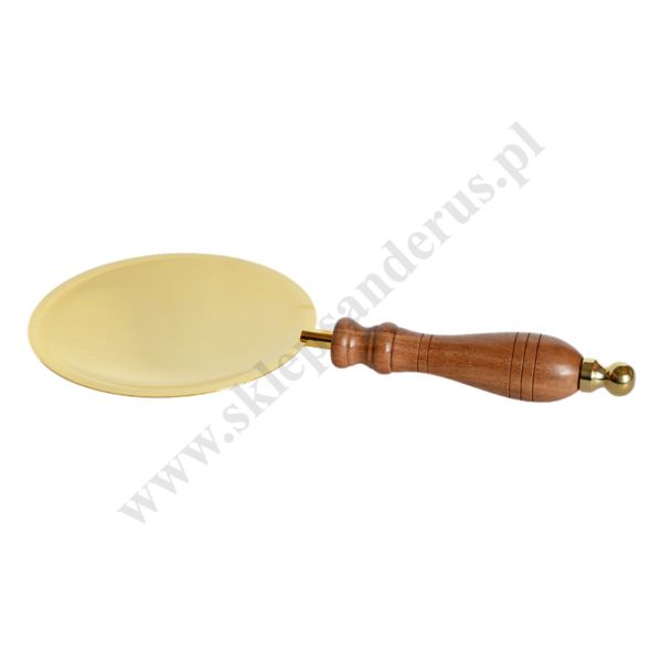PATENA Z RĄCZKĄ DREWNIANĄ - 80701