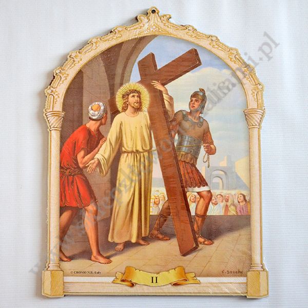 STACJE DROGI KRZYŻOWEJ - komplet 32 x 42 cm- 0317