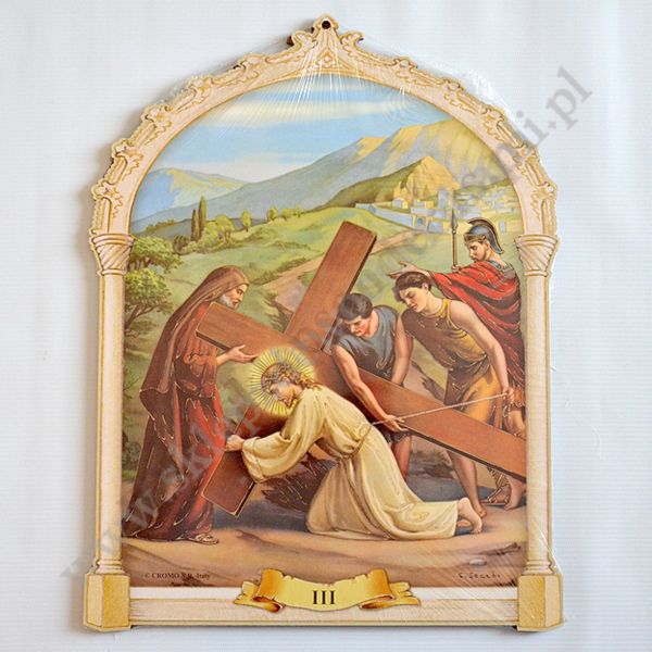 STACJE DROGI KRZYŻOWEJ - komplet 32 x 42 cm- 0317