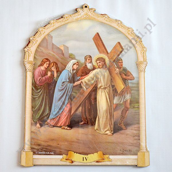 STACJE DROGI KRZYŻOWEJ - komplet 32 x 42 cm- 0317