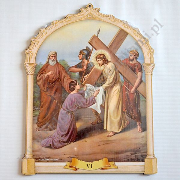 STACJE DROGI KRZYŻOWEJ - komplet 32 x 42 cm- 0317