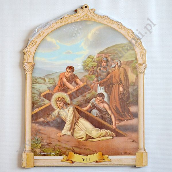 STACJE DROGI KRZYŻOWEJ - komplet 32 x 42 cm- 0317