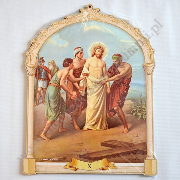 STACJE DROGI KRZYŻOWEJ - komplet 32 x 42 cm- 0317