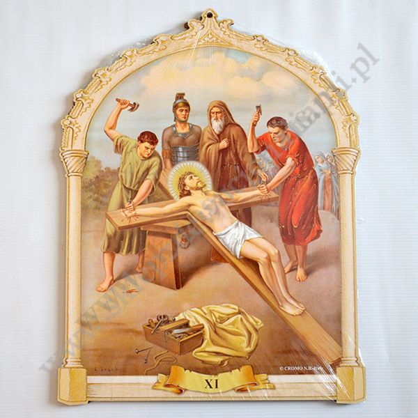 STACJE DROGI KRZYŻOWEJ - komplet 32 x 42 cm- 0317