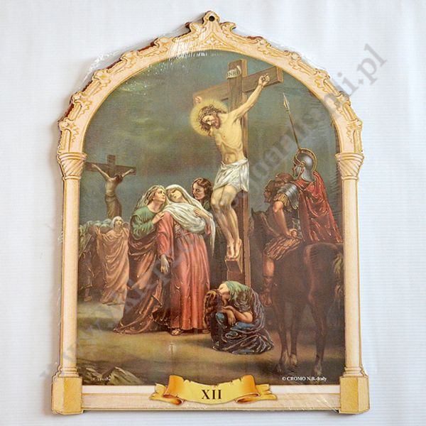 STACJE DROGI KRZYŻOWEJ - komplet 32 x 42 cm- 0317