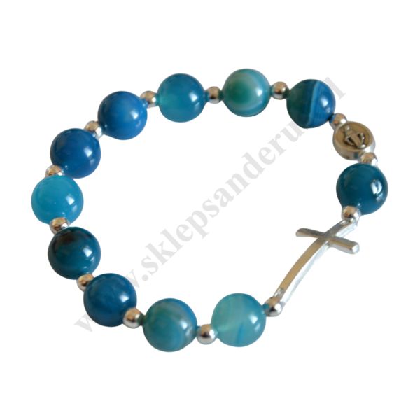 DZIESIĄTEK RÓŻAŃCA - bransoletka - 63401