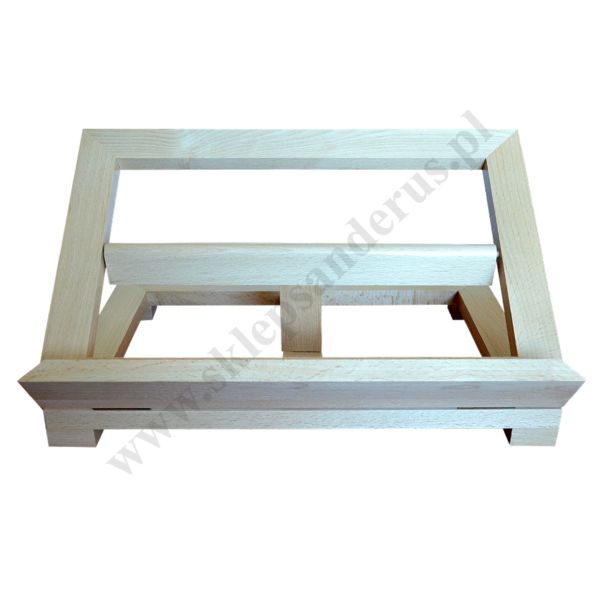 DREWNIANY PULPIT POD MSZAŁ - 45 x 30 cm - 88708